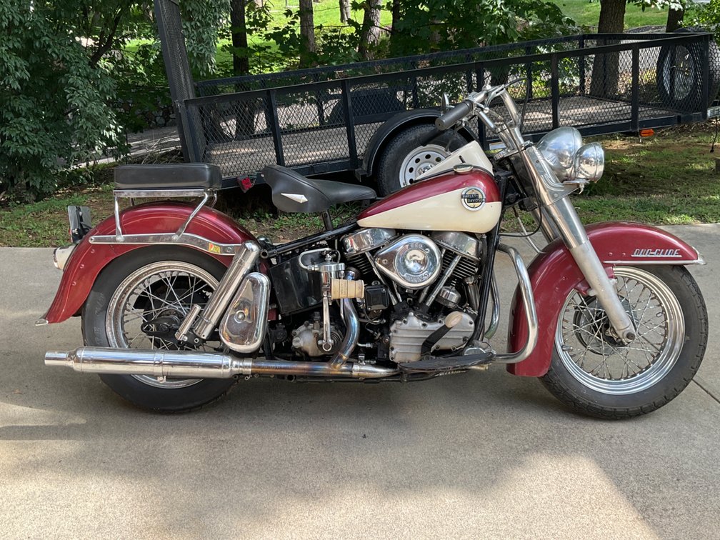 1958 Harley-Davidson Duo-Glide Motorcycle  3% Buyer's Premium