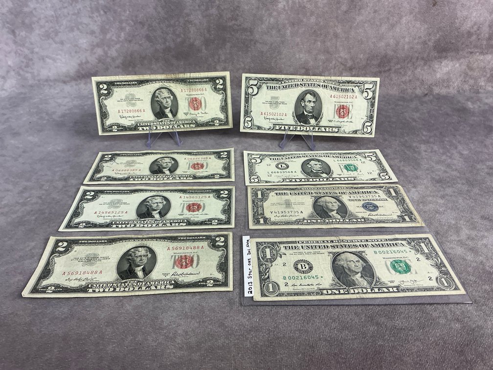 Red Seal, Silver Certificate, & Star Note