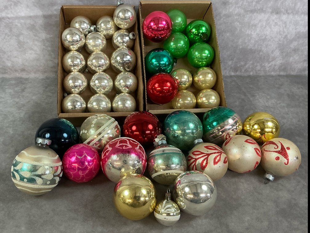 Glass Ornaments Assortment