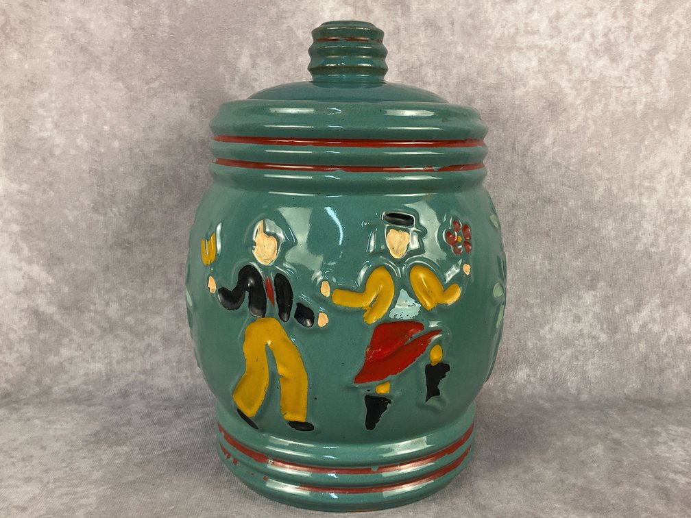 Pottery Cookie Jar