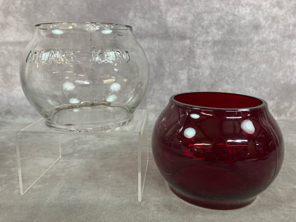 N & W Lantern Globes