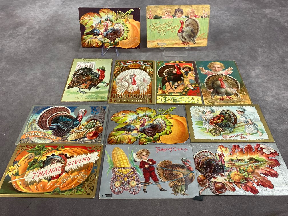 Thanksgiving Turkey Postcards