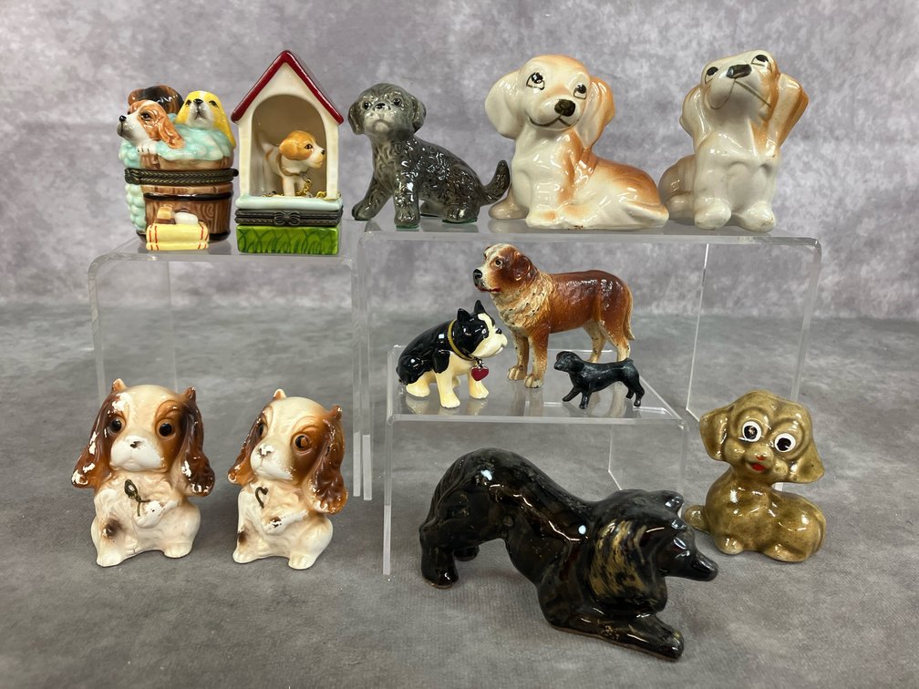 Small Dog Figurines