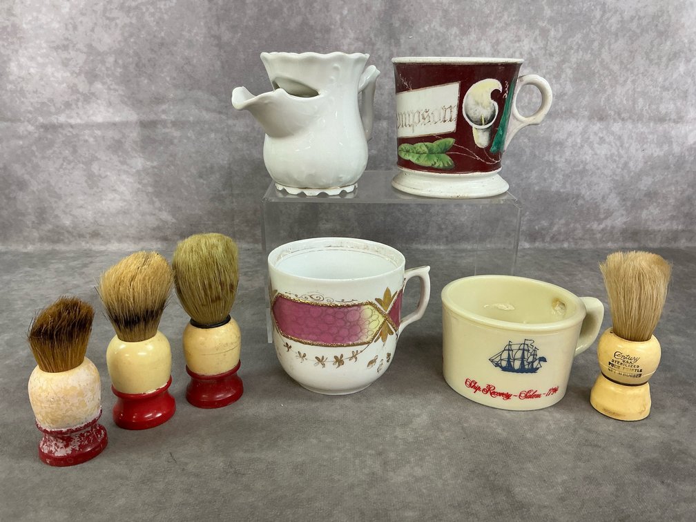 Shaving Mugs & Brushes