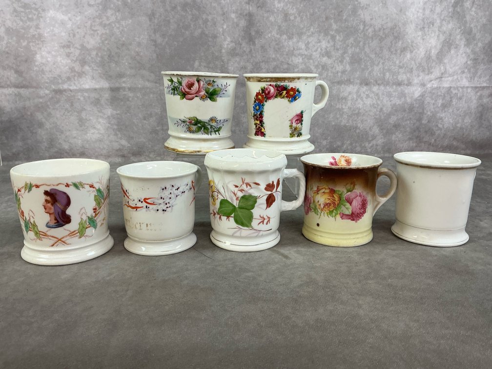 Shaving Mugs, Mustache Mug, and More
