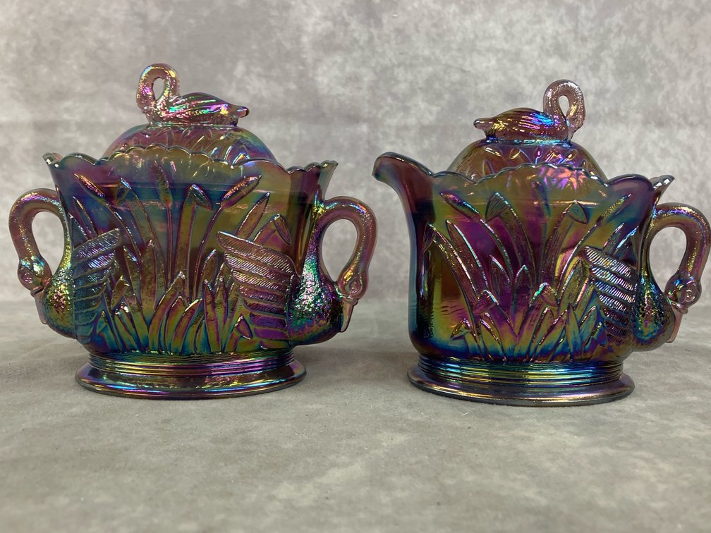 Westmoreland Swan & Rushes Set