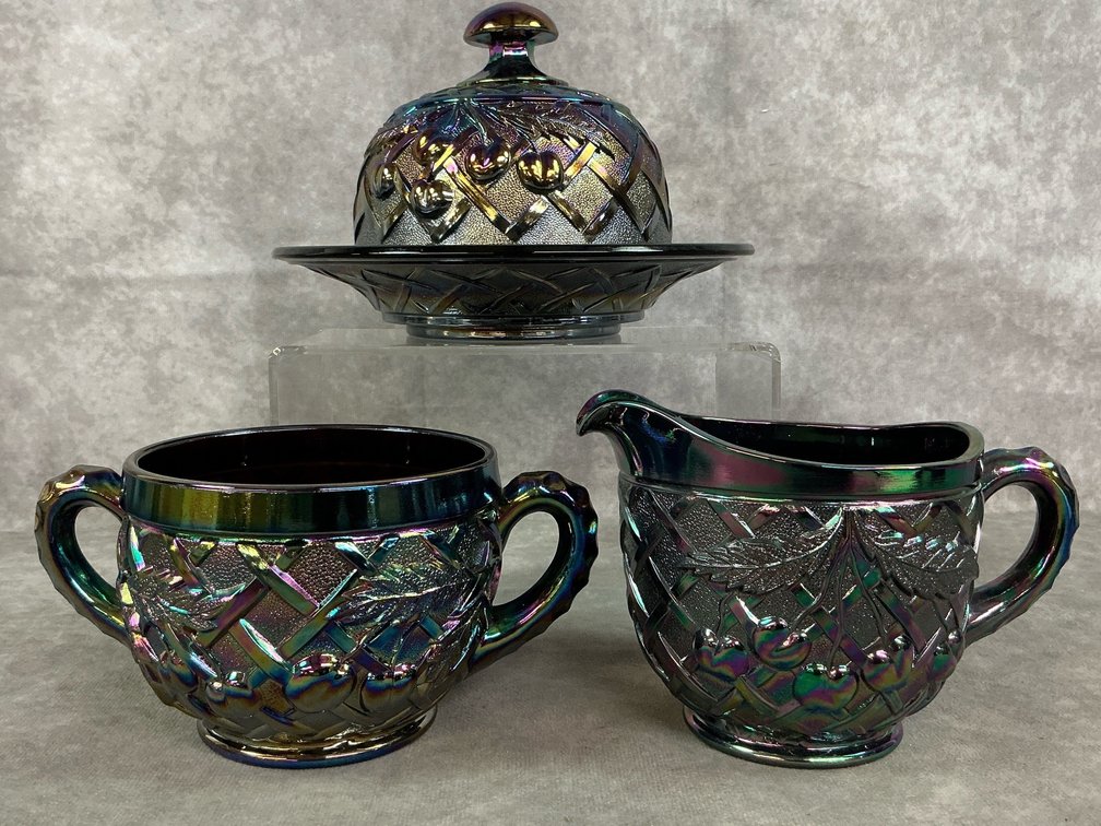 Mosser Cherry Pattern Glassware