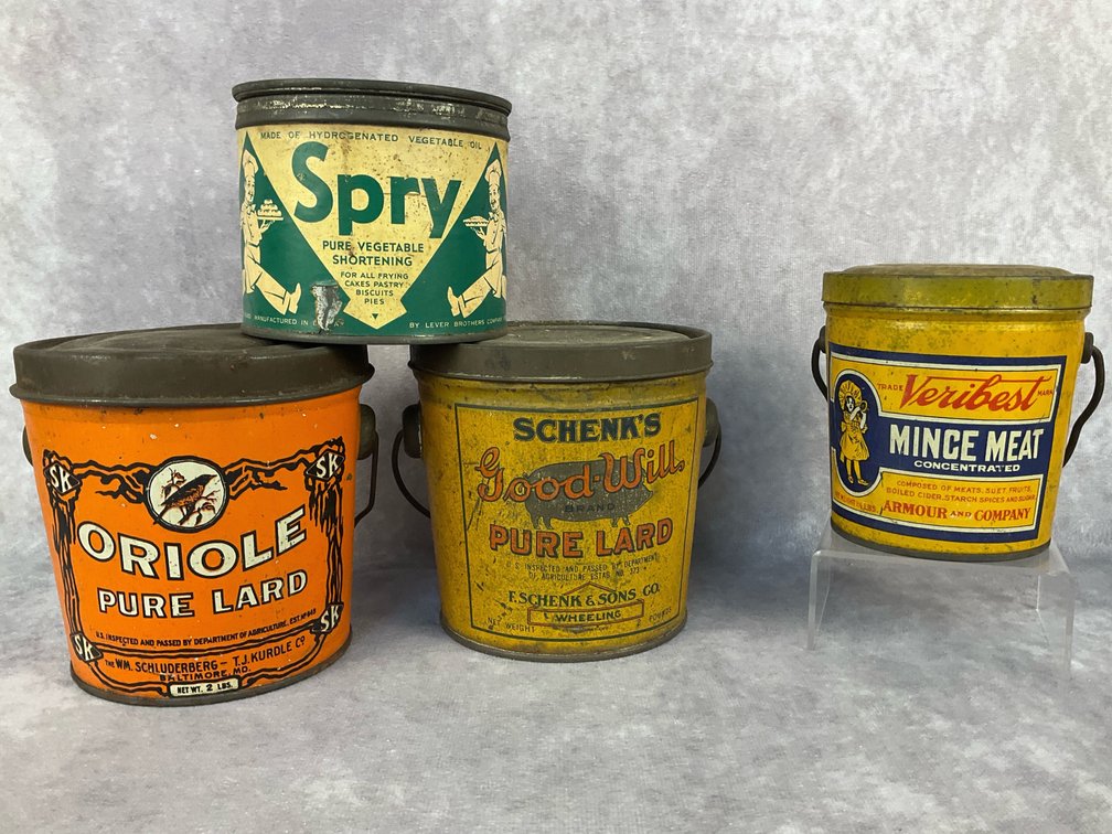 Mincemeat & Lard Tins