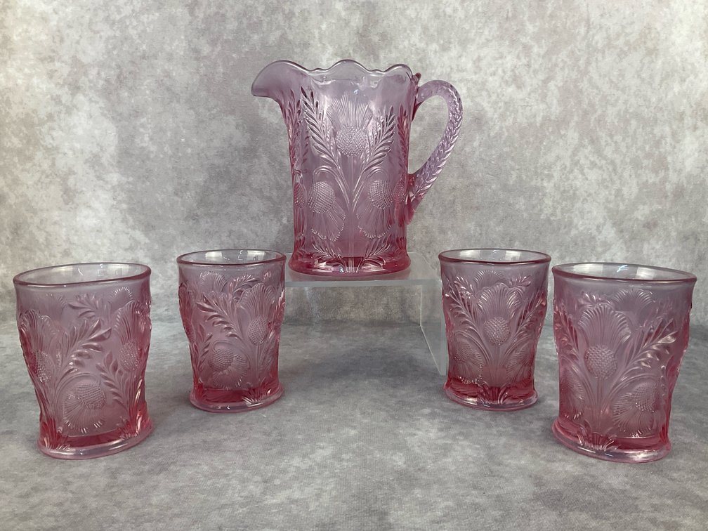 Mosser Glass Pitcher Set
