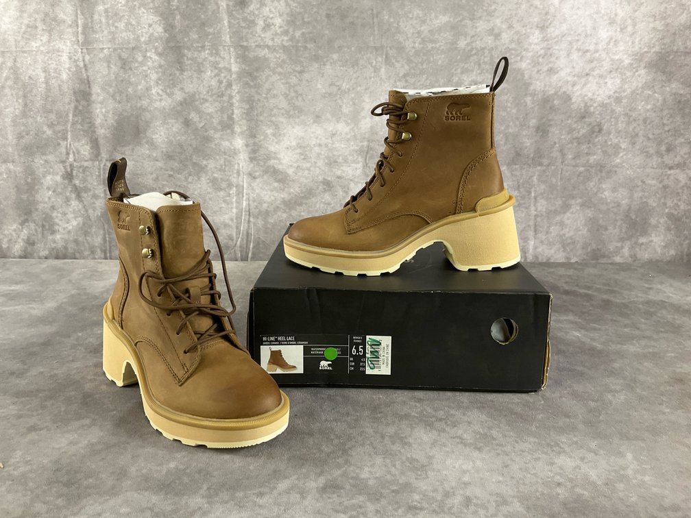 Sorel Hi-Line Heel Lace Boots