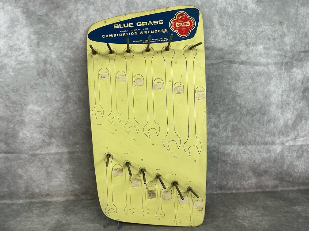 Blue Grass Wrenches Display Board