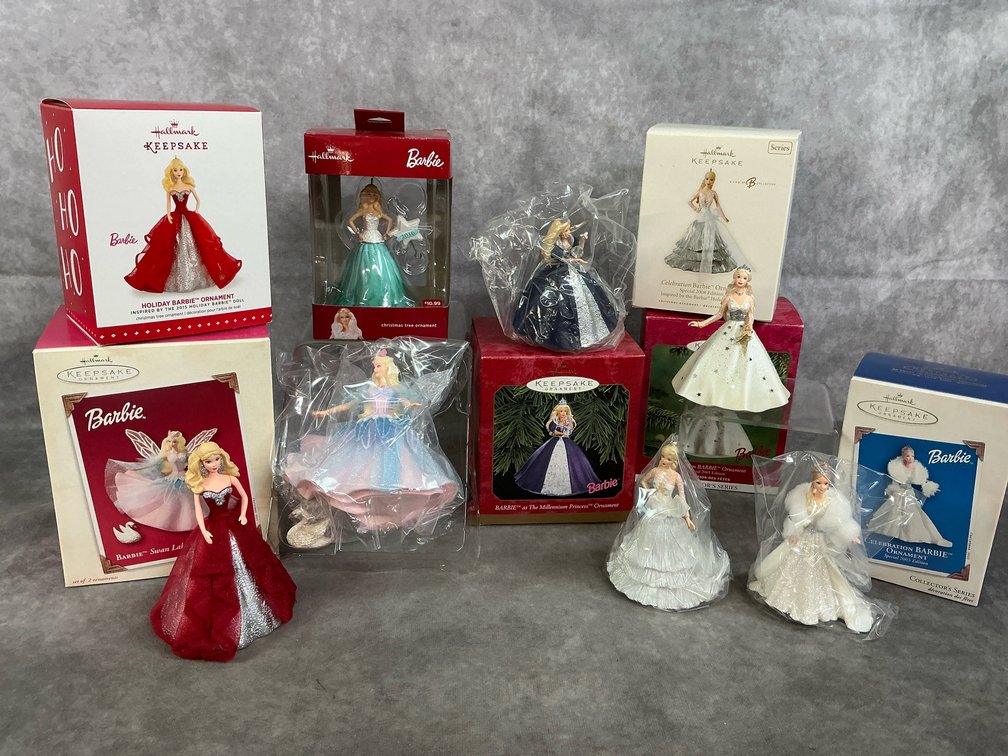 Barbie Hallmark Ornaments