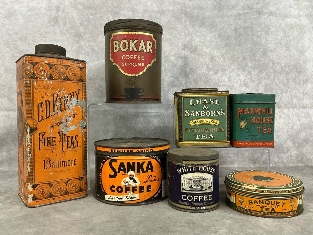 Coffee & Tea Tins