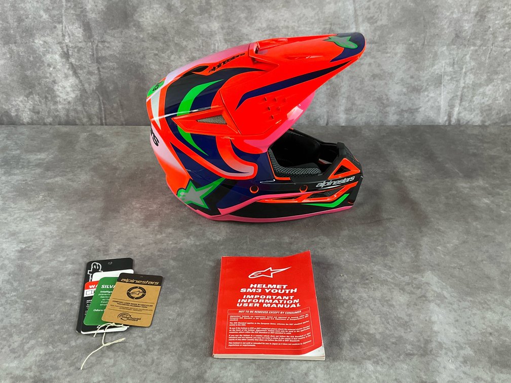 Alpinestars SM3 Youth Motocross Helmet