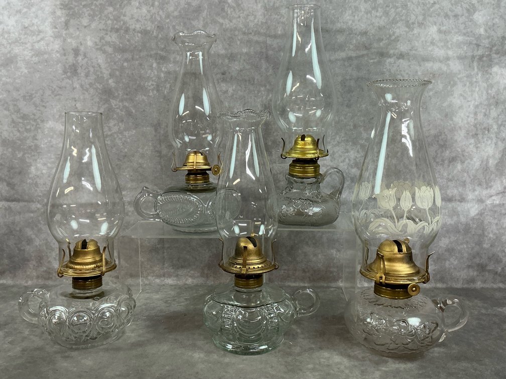Glass Oil Lamps