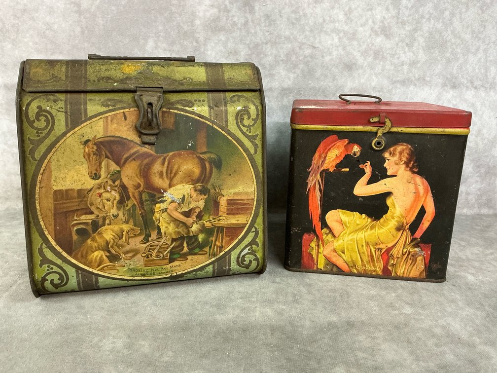 Antique Tin Boxes