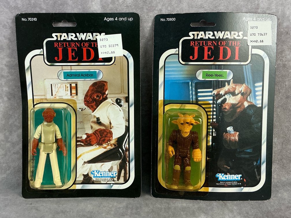 Admiral Ackbar & Ree-Yees ROTJ