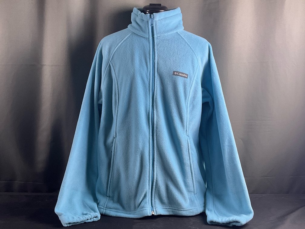 Columbia Light Blue Fleece Jacket