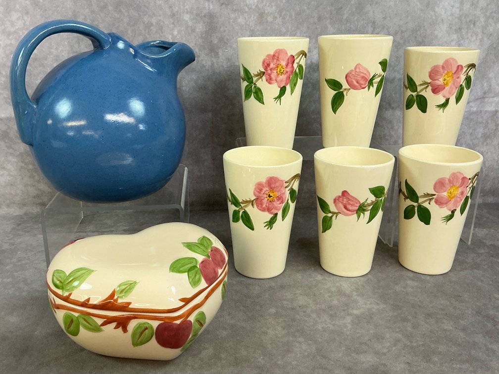 Franciscan Earthenware & Hall Pitcher