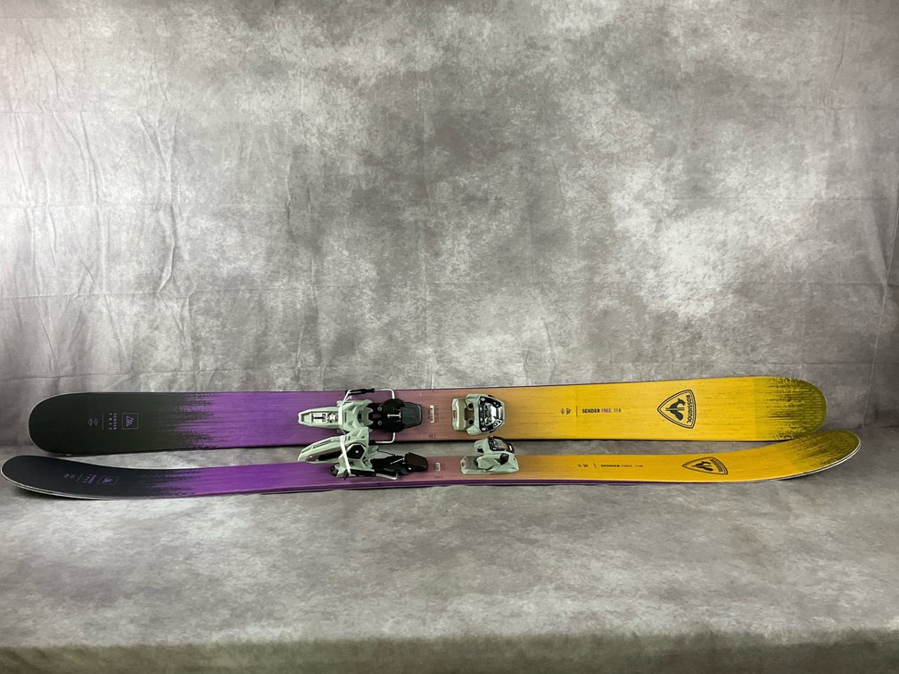 Rossignol Sender Free 118 Downhill Skis with Bindings
