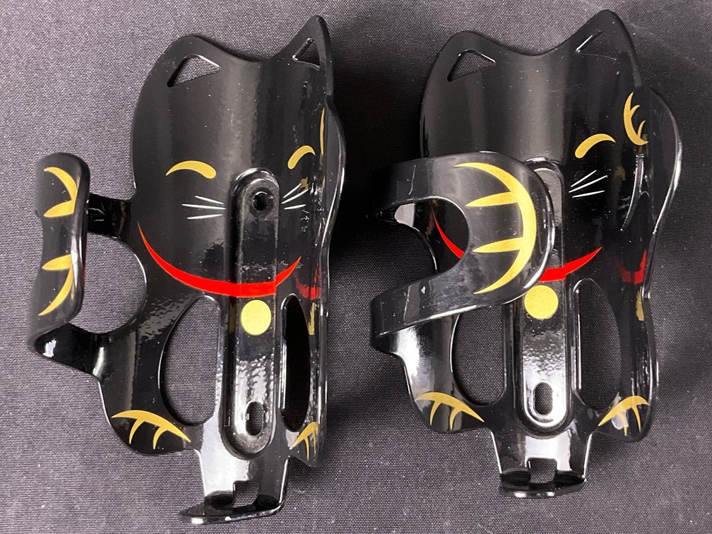 PDW Lucky Cat Bicycle Bottle Cages