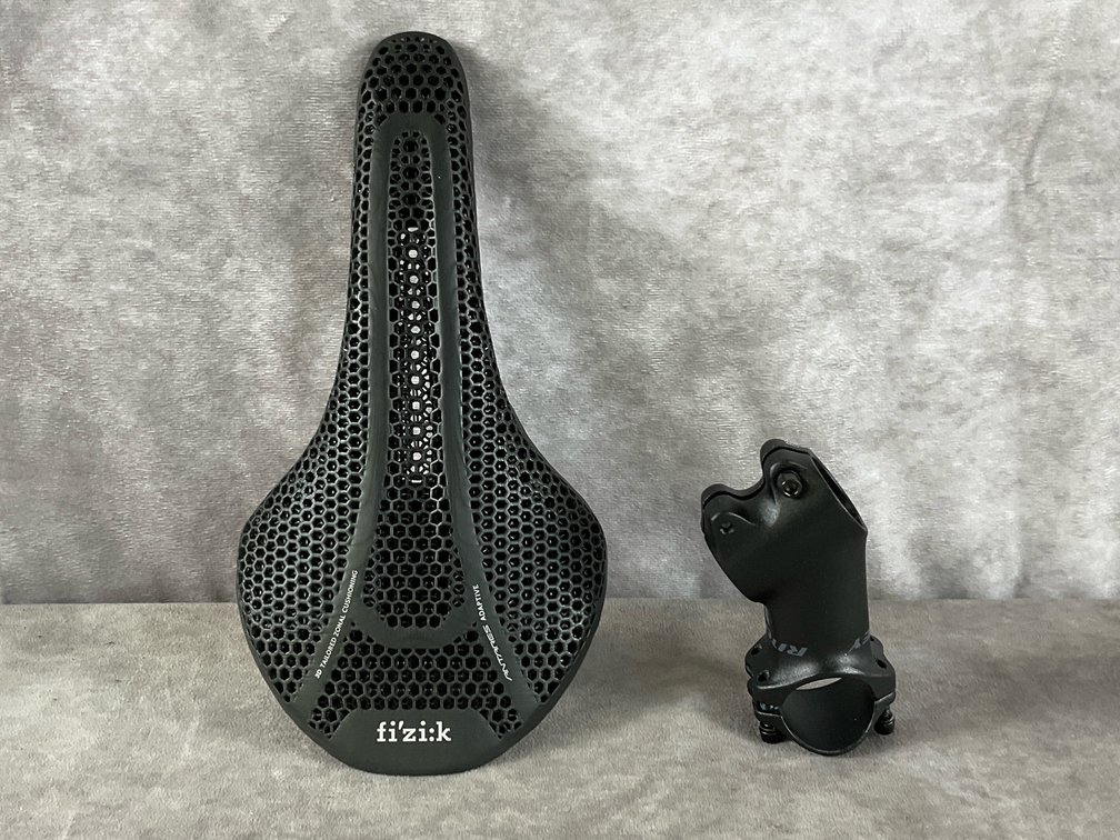 Bicycle Saddle and Stem