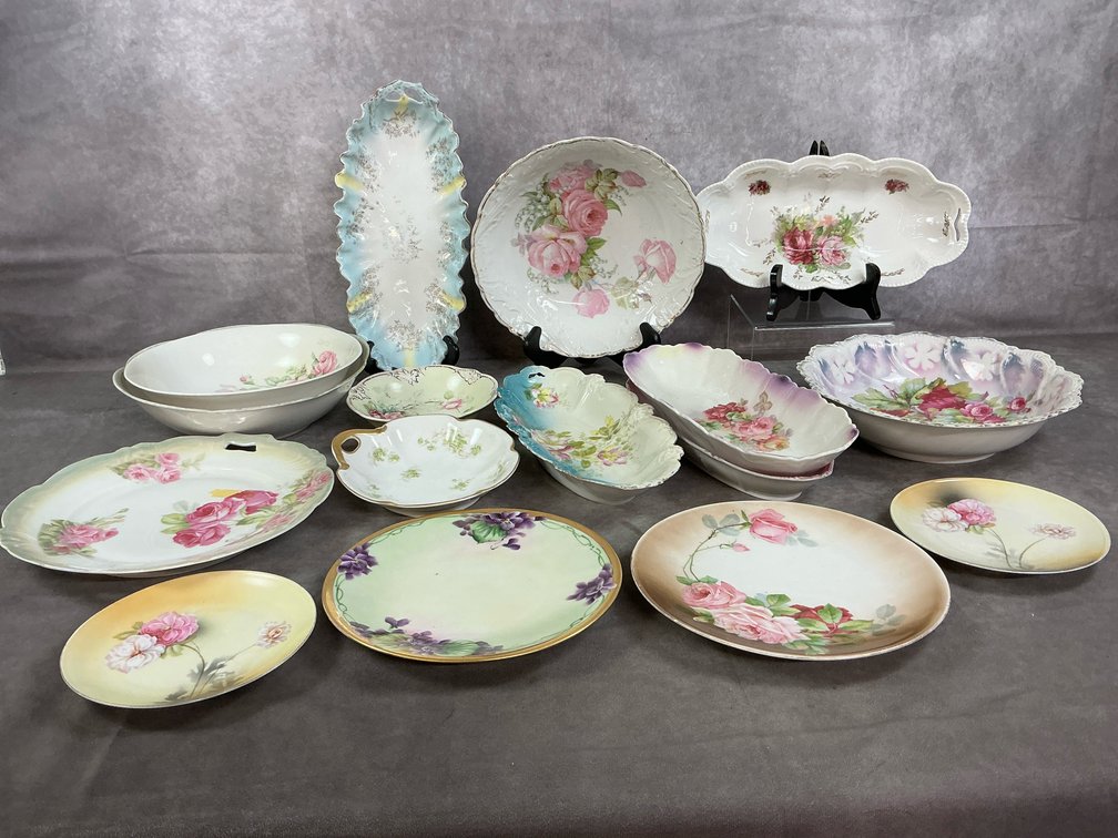 Roses & Floral Vintage Serving Dishes