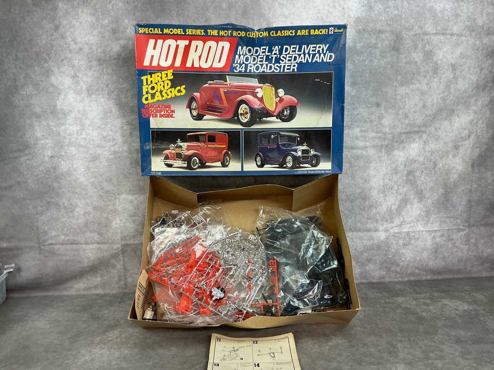 Hotrod Model “A”, Model “T” & ‘34 Roadster