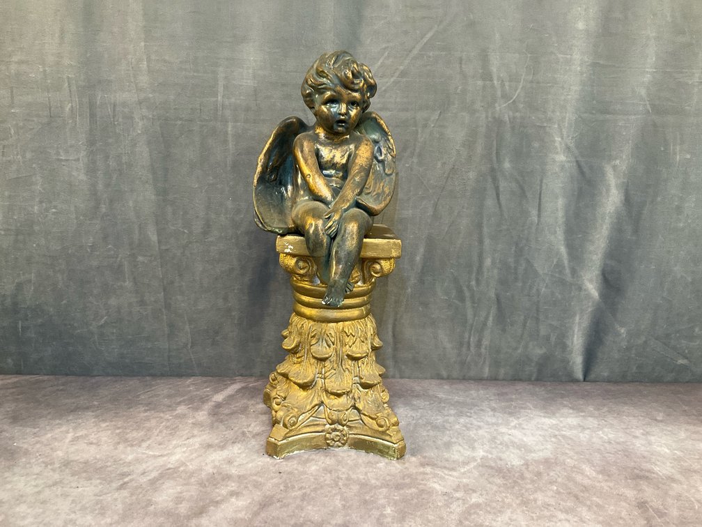Cherub on Pedestal