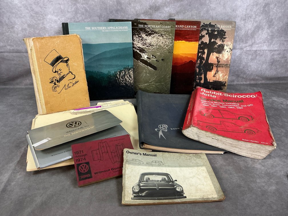 Auto Repair Books, Time Life Books, & WC Fields
