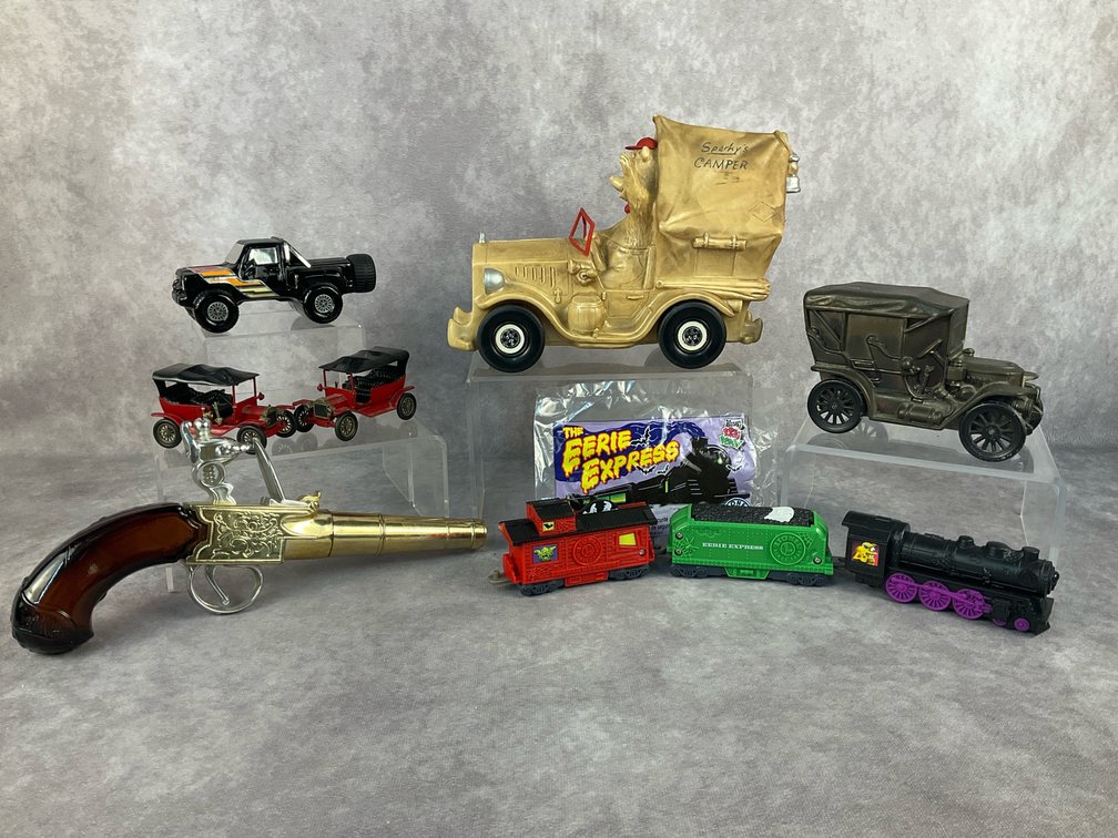 Transportation Coin Banks & More