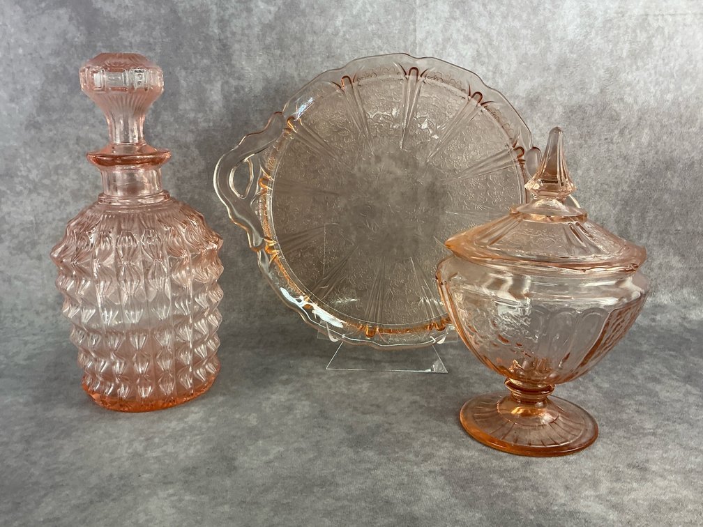Pink Depression Glass