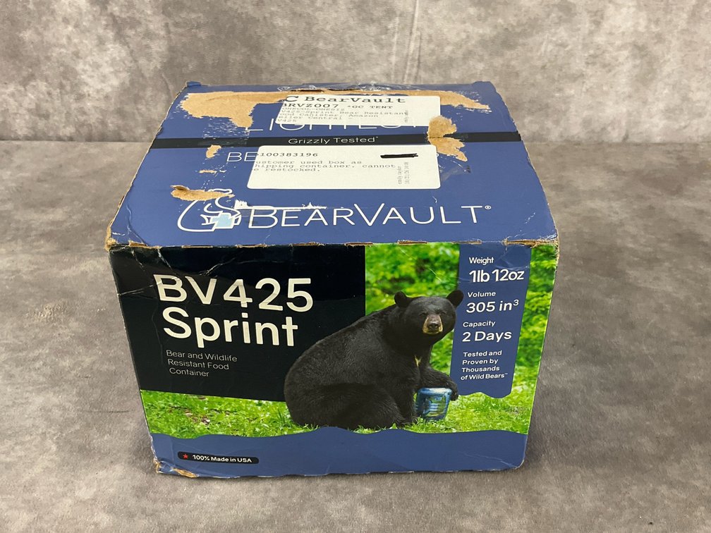 BearVault BV425 Sprint Food Canister