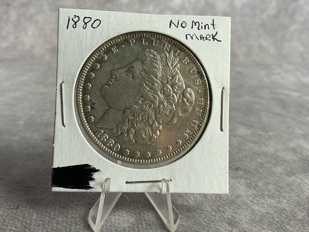 1880 Morgan Silver Dollar 