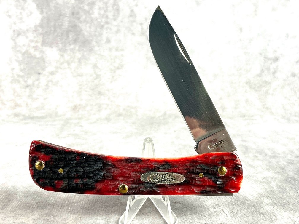 Case XX Redbone Jig Sod Buster Jr. Knife 