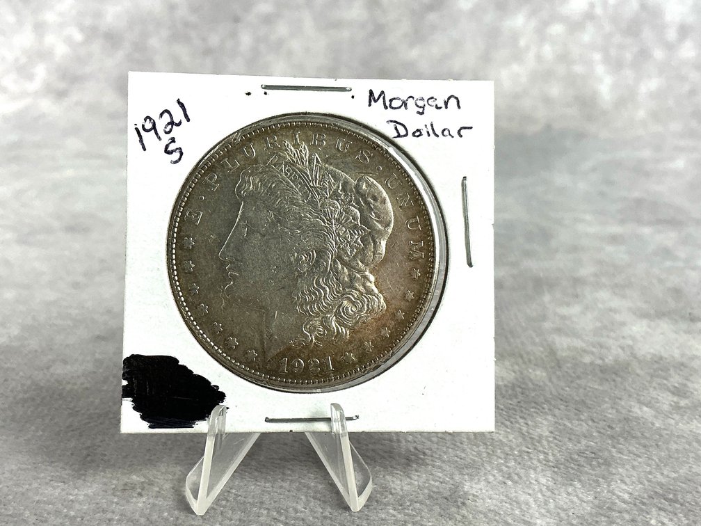 1921S Morgan Silver Dollar 