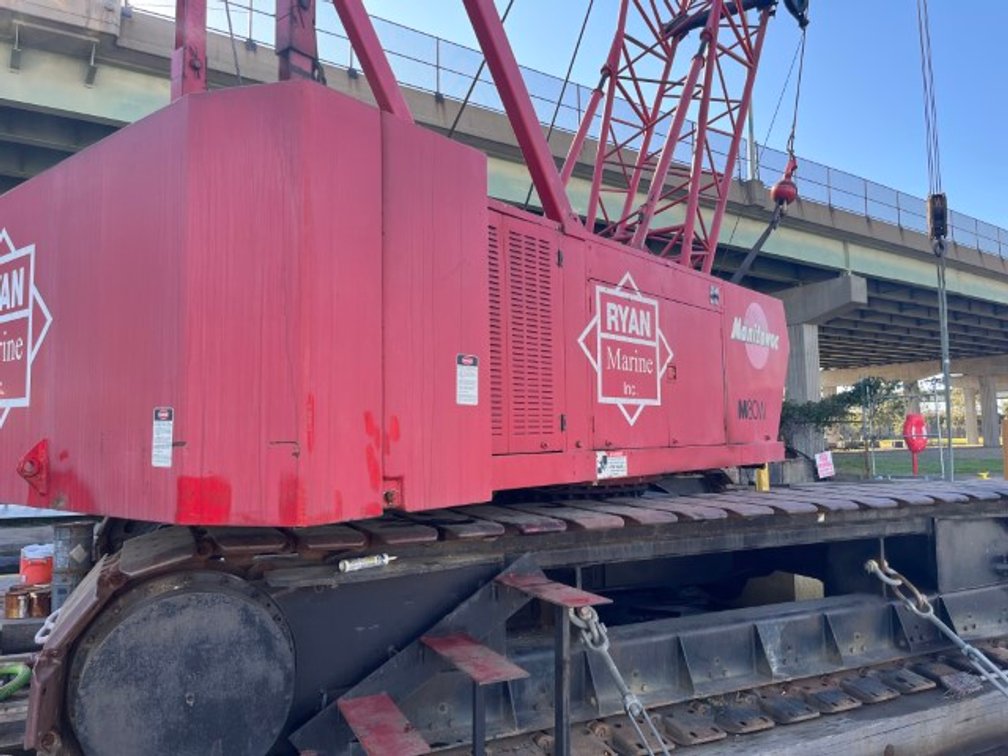 Image for MANITOWOC M80W Crawler Lattice Boom Crane - Norfolk VA