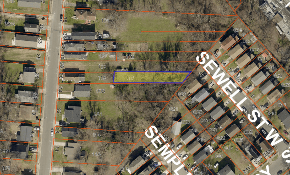 Judicial #1 ( Larry W. Sayre) PID:12002096, TACS#1112689, Vacant 26 Fulton St. Rear. Hampton, Va 23663