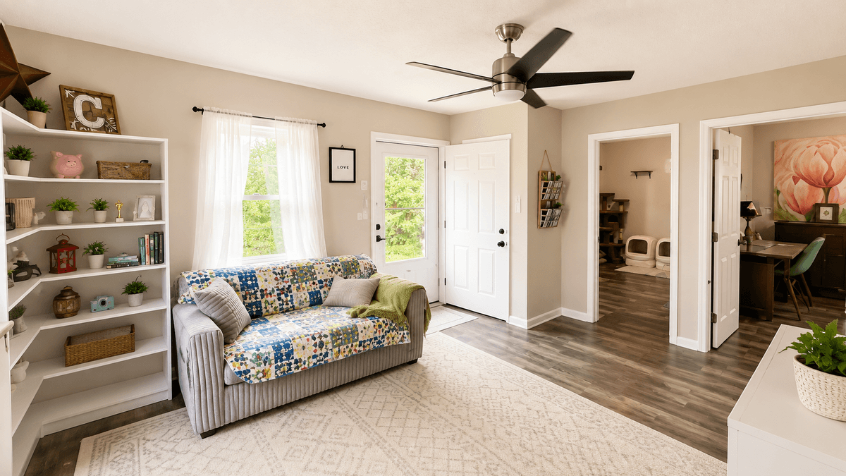 Image for Cozy 700 Sq. 2BR/1BA Ranch on.33 Acres+/-  Prince Edward County, VA