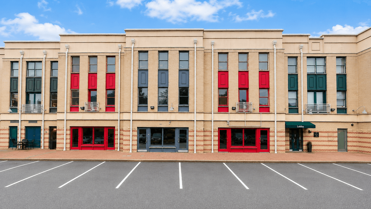 Image for Prime Retail Auction: The Bromptons at Lyon Park · Ground-Floor Condo with Two Separately Metered Suites · Arlington, VA 2220