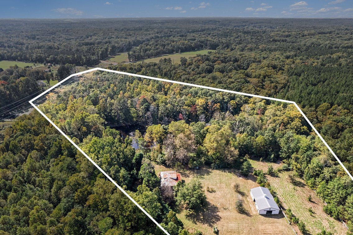 Image for 12466 Greenwood Road · Glen Allen, VA 23059 (Hanover County) 23.92 Acres · 1907 Home · 1-Acre Pond · 36x60 Barn - 4 stalls 12ft - 12ft