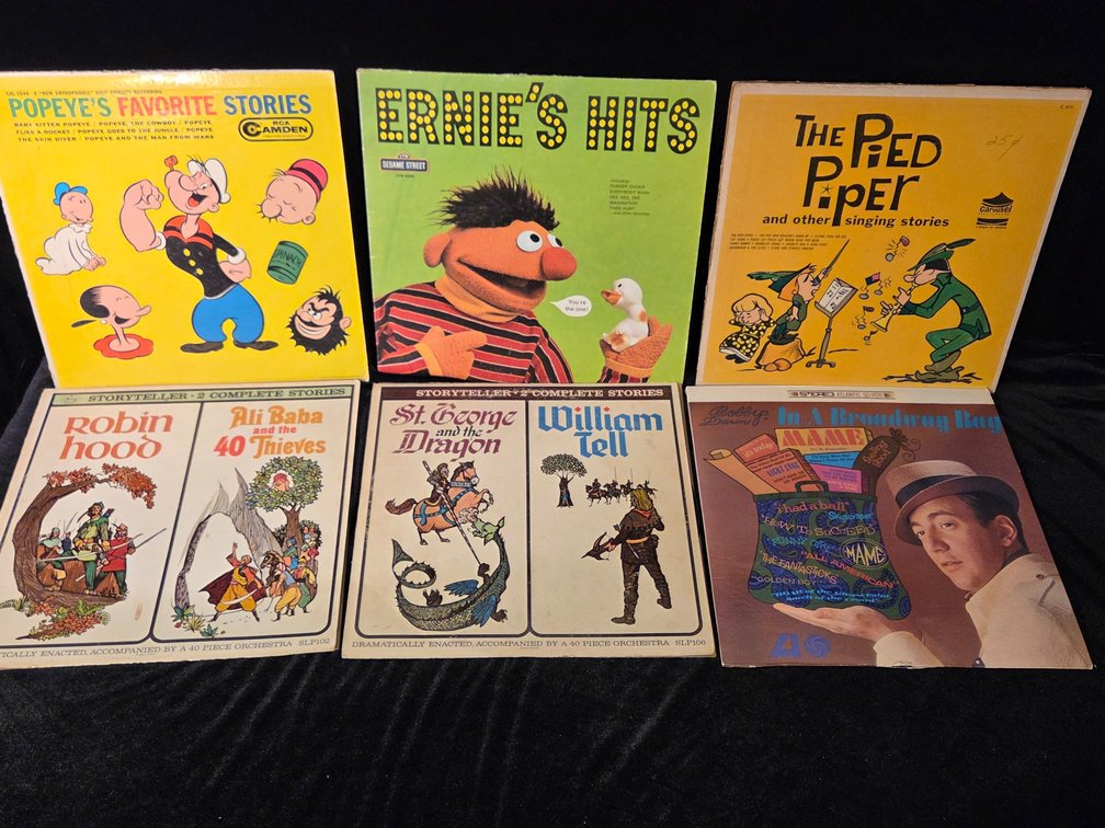 Vintage Children's Music and Story Records