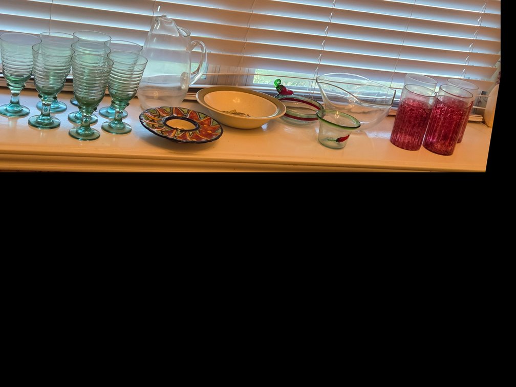 Vintage Taco Tuesday Serving and Glassware