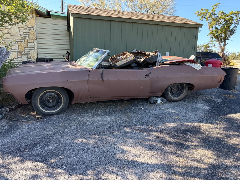 ‘69 Impala Convertible Project car