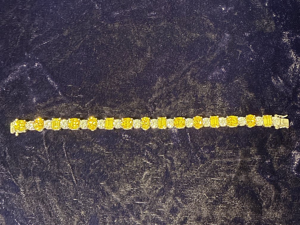 Sterling with real stones bracelet