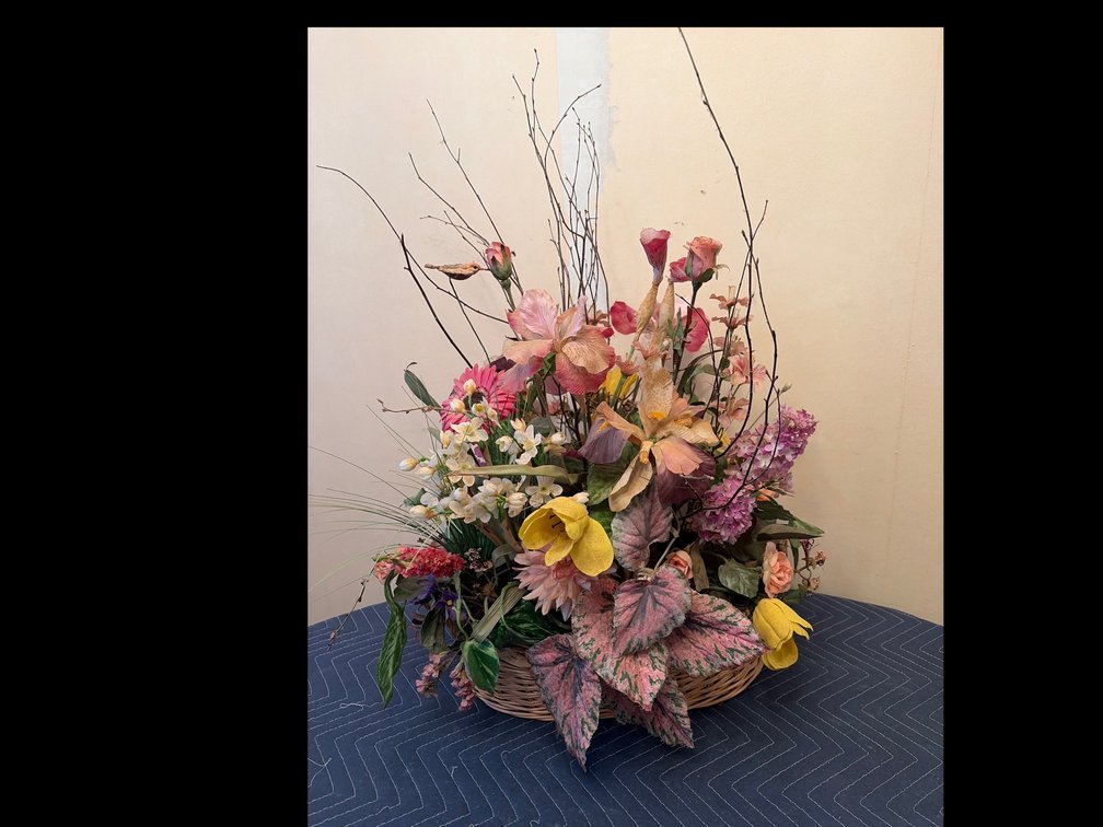 14 inch artificial flower arrangement