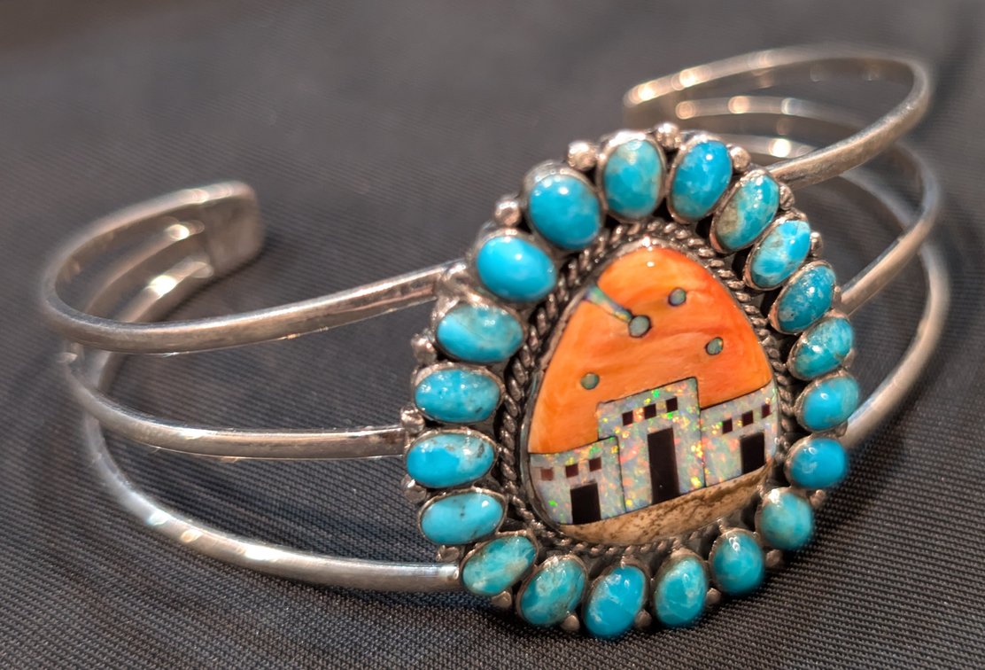 Navajo Sterling w/ Turquoise Cuff