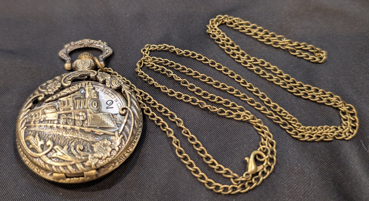 Train Pocket Watch