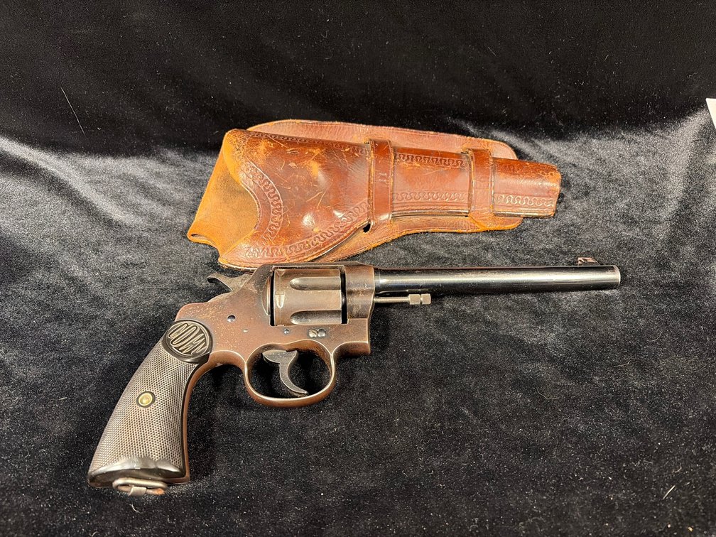 Colt new service 38 revolver