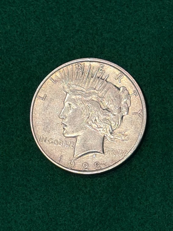 1922 Silver Peace Dollar